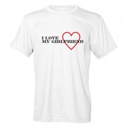 I Love My Girlfriend - I Love My Boyfriend - Coppia T-Shirt