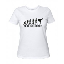 Arti Marziali True Evolution - T-Shirt Donna bianca