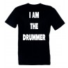 I am the Drummer - T-Shirt Uomo nera