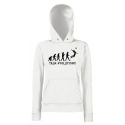 Volley Evolution Felpa Donna Pallavolo bianca