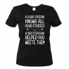 A good friend know all - Maglietta Best Friend nera