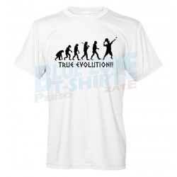Padel Evolution maglietta Paddle evoluzione bianca