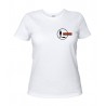 UFO Serie TV - T-shirt Donna Logo S.h.a.d.o. bianca