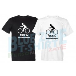 100% Motore Ecologico - Maglietta Bicicletta
