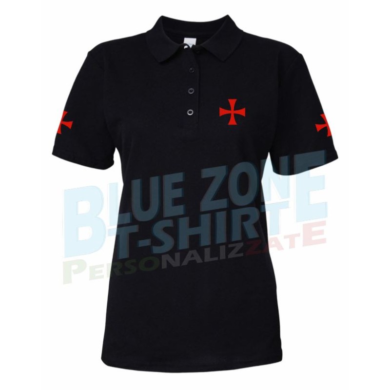 Polo Croce Templare Donna
