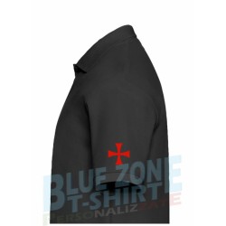Polo Croce Templare Donna manica