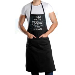 Oggi Cucina Papà - Grembiule Personalizzato