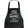 Oggi Cucina Nonno - Grembiule Personalizzato