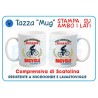 Tazza da regalo per appassionati di bicicletta con stampa su entrambi i lati