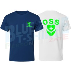 Maglietta Uomo OSS Personalizzata con Nome Operatore Socio Sanitario
