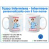 Tazza Infermiere / Infermiera Numero 1 Personalizzata con Nome