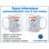 Tazza Infermiera Numero 1 Personalizzata con Nome