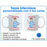 Tazza Infermiere Numero 1 Personalizzata con Nome