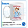Tazza Infermiera Numero 1 Personalizzata con Nome