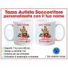 Tazza Autista Soccorritore uomo Numero 1 Personalizzata con Nome