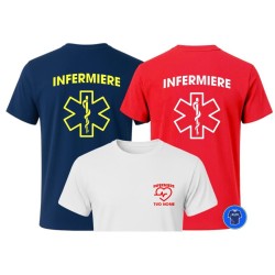 Maglietta Infermiere personalizzata con il tuo nome