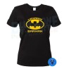 Barman Il Mio Supereroe – T-Shirt Donna Divertente