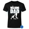 The Walking Dad Maglietta Divertente Papà nera