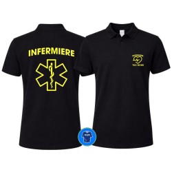 Polo Infermiere Uomo Personalizzata Nome