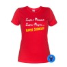 Super Mamma, Super Moglie, Super Stanca - Maglietta idea regalo rossa