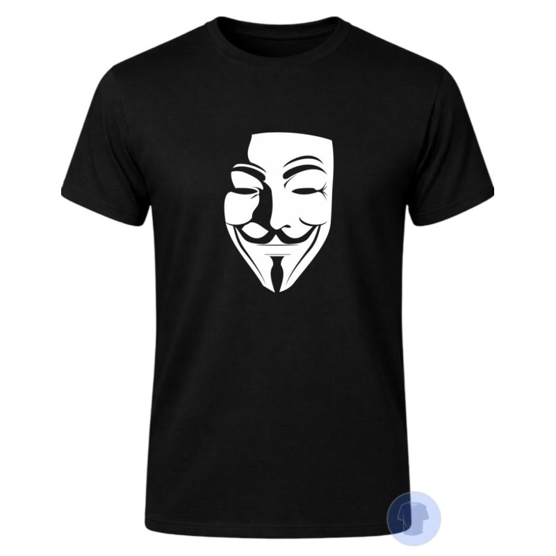 V per Vendetta Maglietta Uomo Maschera