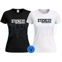 Maglietta donna STI CAZZI Filosofia di Vita divertente