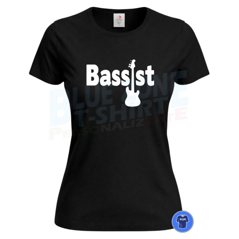 Bassist Maglietta Donna Bassista