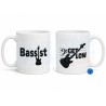 Tazza Bassist in ceramica con stampa Bassist e Get Low su entrambi i lati