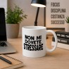 Tazza Non Mi Dovete Stressare in ceramica con stampa divertente su entrambi i lati