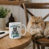 Tazza Diffida di chi non ama i Gatti con stampa fronte e retro