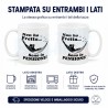 Tazza divertente Non ho fretta sono in pensione 2 lati