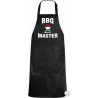 Grembiule nero BBQ Master per barbecue nero