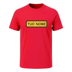 Nome o numero personalizzato su maglietta Banda Bassotti