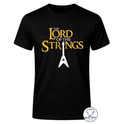 Maglietta Lord of the Strings per chitarristi e musicisti