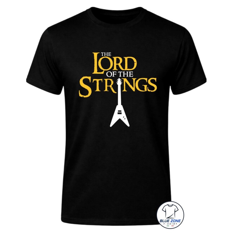 Maglietta Lord of the Strings per chitarristi e musicisti
