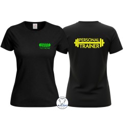 Maglietta donna Personal Trainer personalizzata con nome