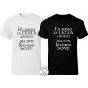 maglietta uomo divertente ho messo la testa a posto ma non ricordo dove