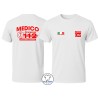 T-Shirt Medico 112 Soccorso Sanitario personalizzata con nome uomo bianca