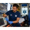 T-Shirt uomo Medico 112 Soccorso Sanitario personalizzata con nome