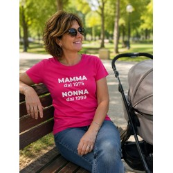 Maglietta Donna Mamma dal Nonna dal Personalizzata