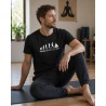 maglietta Yoga Evolution uomo praticante
