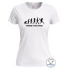 Maglietta donna Tennis Evolution bianca