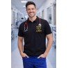 Polo Infermiere Uomo Personalizzata Nome ospedale