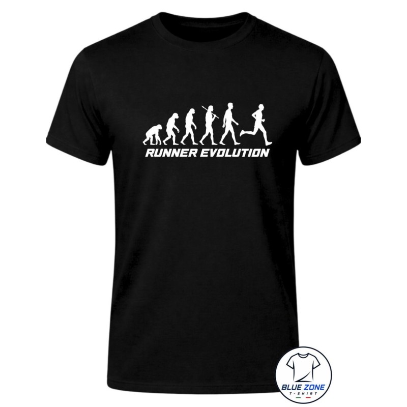 Maglietta Runner Evolution Uomo nera
