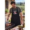 Grembiule barbecue nero Sotto le Quattro Dita è Carpaccio brace