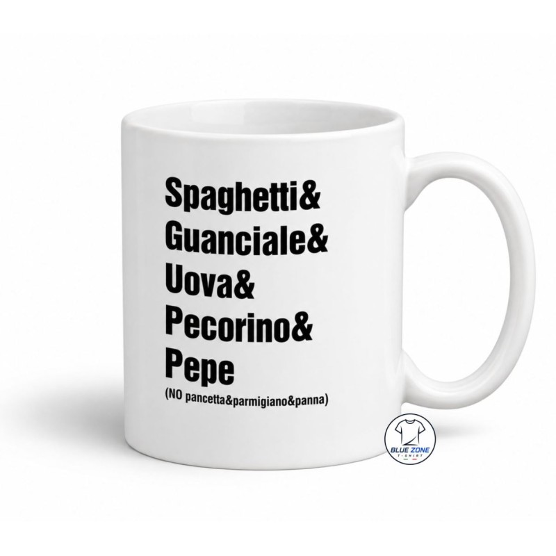Tazza mug Spaghetti alla Carbonara