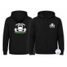 Felpa uomo Personal Trainer Small Steps con cappuccio e zip