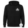 Felpa uomo Personal Trainer Small Steps con cappuccio e zip