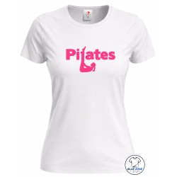 Maglietta donna Pilates disponibile in bianco