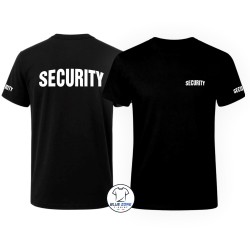 Maglietta Security Addetto Sicurezza personalizzata
